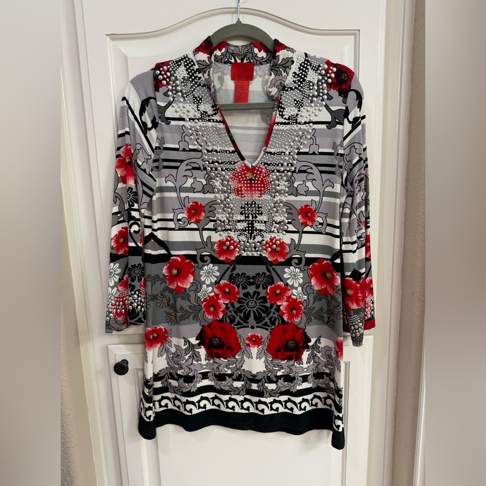 V Cristina m shirt top tunic